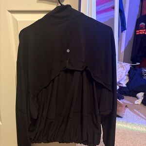 Black Athletic Jacket Lulu